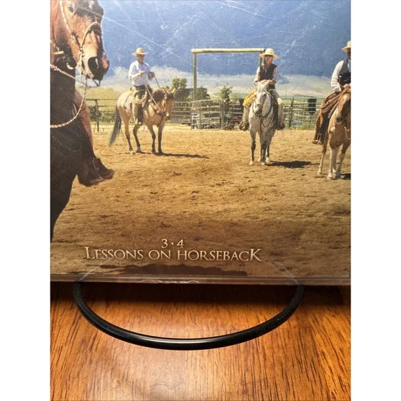 7 Clinics W/ Buck Brannaman 2 DVD Set Discs 3-4 Lessons on Horseback NEW/SEALED - Picture 3 of 3